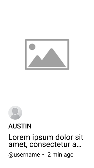 Wireframe vertical card 1